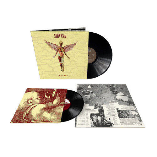 Nirvana In Utero 国内盤　帯付き　レコード　LP　アナログ盤 Nirvana In Utero (30th Anniversary) 180g LP & 10