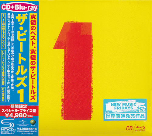 The Beatles 1 Japanese Import SHM-CD & Blu-ray Disc