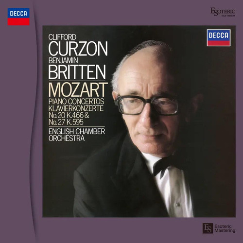 Sir Clifford Curzon Benjamin Britten Mozart Piano Concertos No. 20