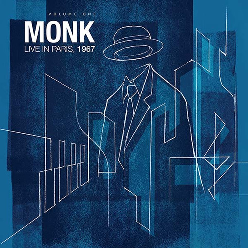 Thelonious Monk Monk Live in Paris, 1967 Volume One 180g LP (Blue