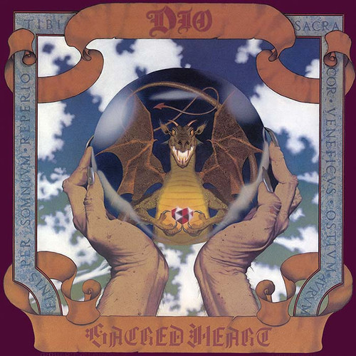 DIO ディオ SACRED HEART セイクレッドハート レコード LP Dio Sacred Heart LP (Yellow Vinyl)
