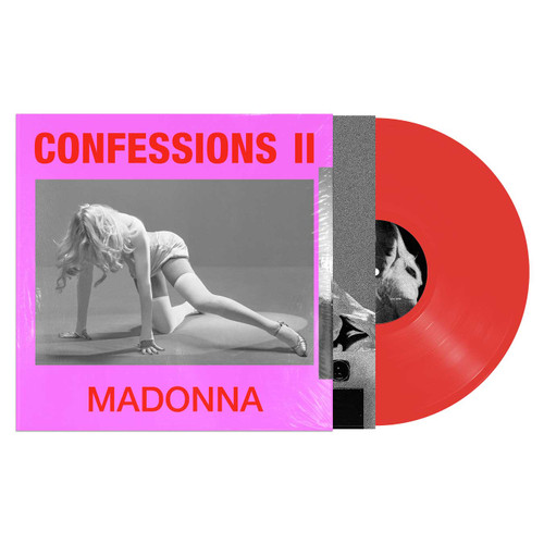 Madonna Confessions II LP (Translucent Red Vinyl)