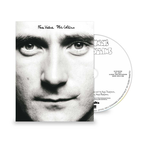 Phil Collins Face Value Blu-Ray Audio Disc