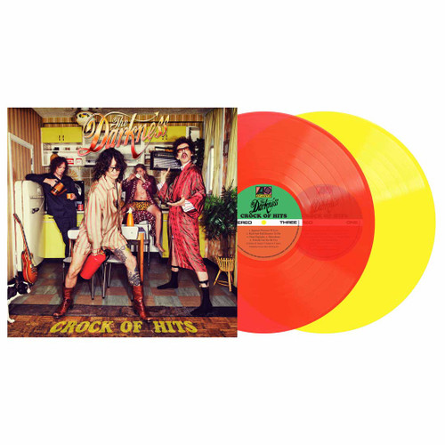 The Darkness Crock of Hits 2LP (Red & Yellow Vinyl)