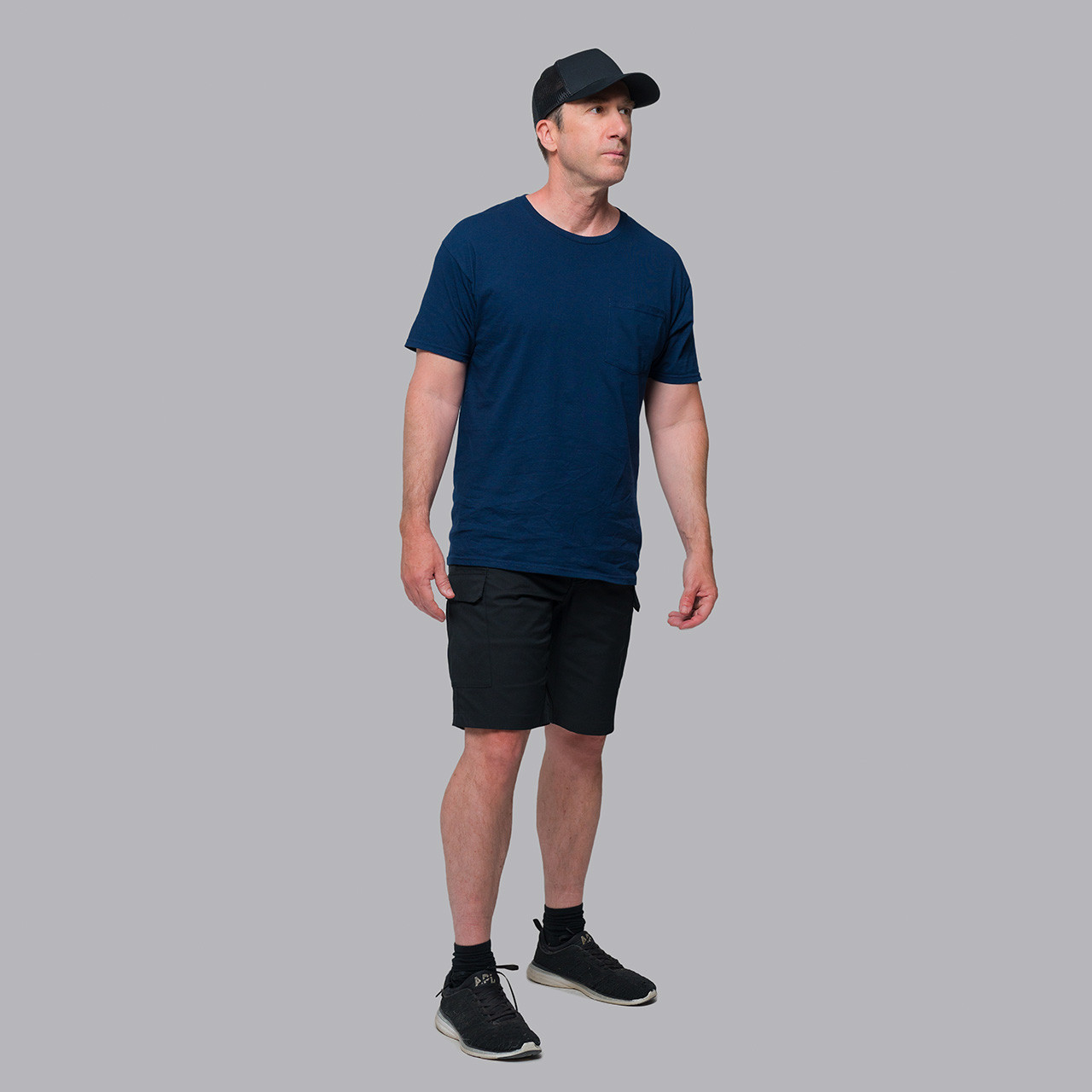 Men's Uniform Tactical Shorts - Osprey - Black - A Cut Above Uniforms