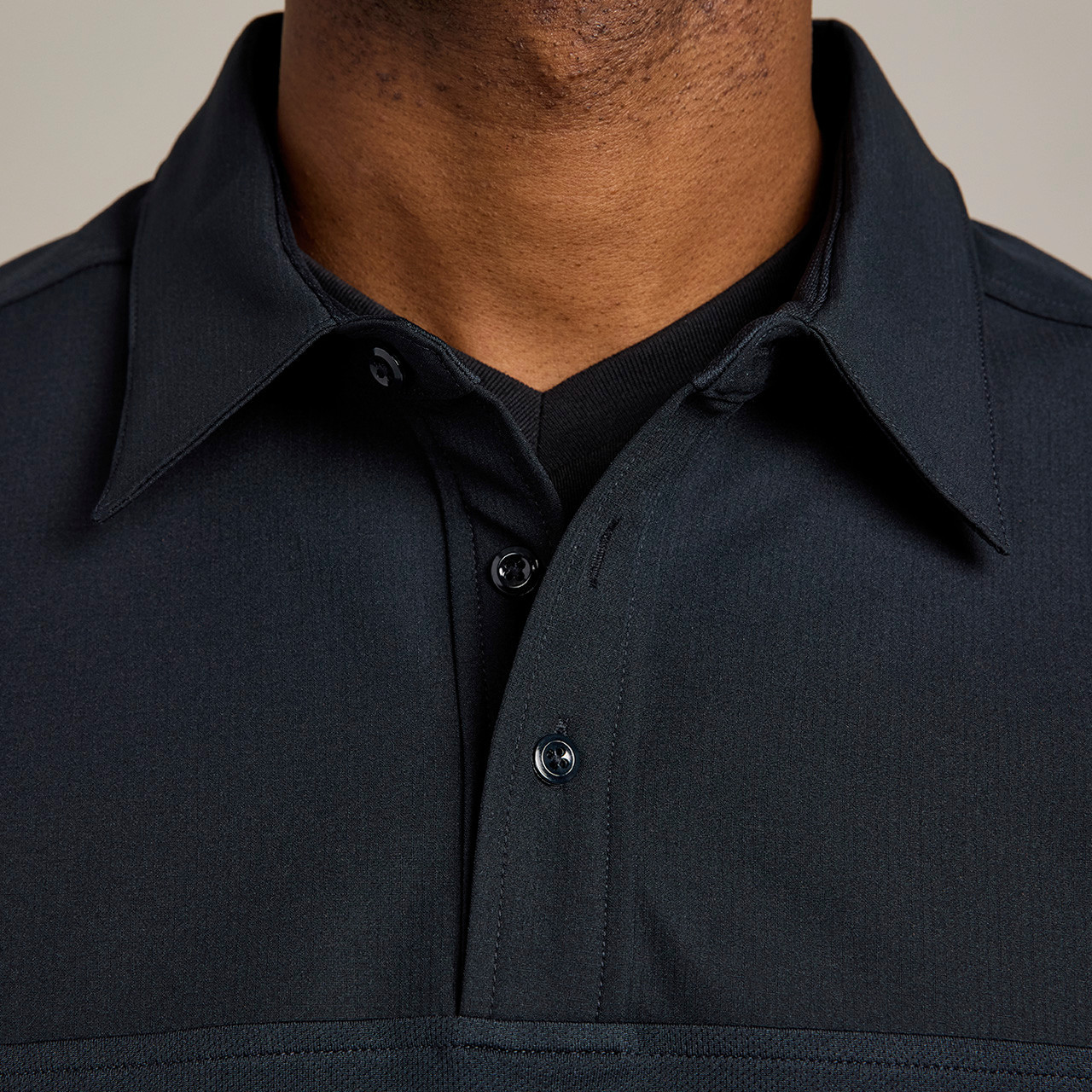Men's Navy Griffin Hybrid Police Shirt | Breathable Police Duty Shirt