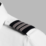 Epaulets - Navy and Grey - 2 Stripe