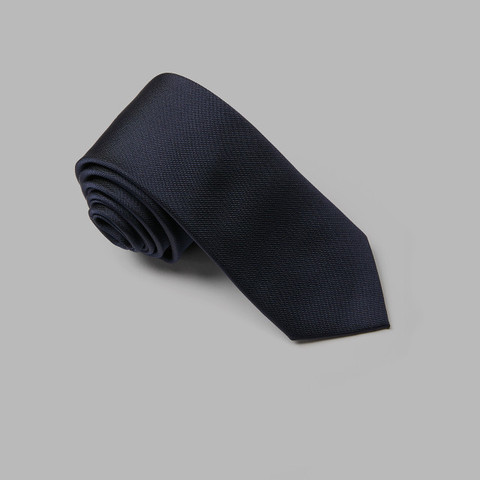 Uniform Tie - Navy - Zipper - Extra Short