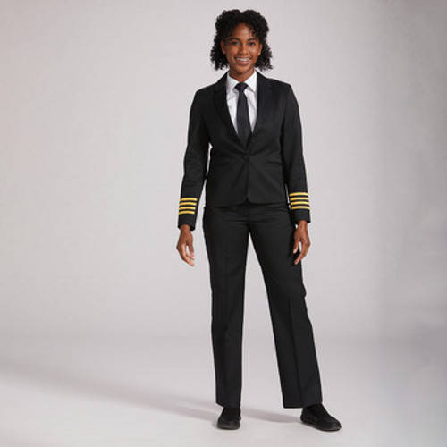 Women's Uniform Pants - Goshawk Poly Viscose - Black