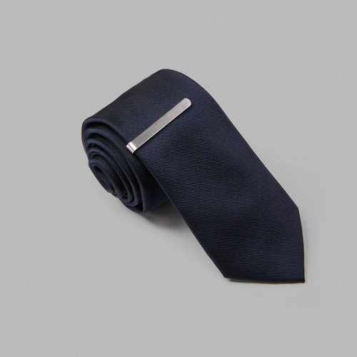 Pilot Uniform Tie Clip Silver