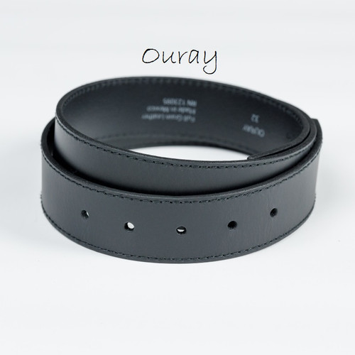 Premium Uniform Belt - Ouray - Flat Gold