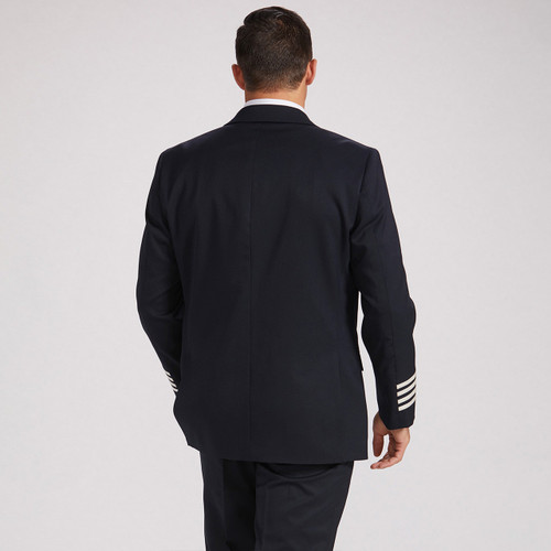 Men's Pilot Uniform Blazer Back
