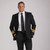 Men's Uniform Blazer - Goshawk Poly Viscose - Black