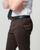 Men's Umber Aviation Uniform Trousers Side