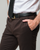 Men's Umber Aviation Uniform Trousers Front