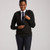 Women's Uniform Sweater - Krete Full Zip - Black