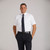 Men's Short Sleeve Pilot Shirt - White - Fitted - Cirrus