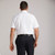 Men's Short Sleeve Pilot Shirt - White - Fitted - Cirrus
