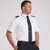 Men's Short Sleeve Pilot Shirt - White - Relaxed - Brooks