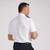 Men's Short Sleeve Pilot Shirt - White - Relaxed - Brooks