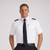 Men's Short Sleeve Pilot Shirt - White - Relaxed - Brooks