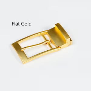 Buckles Flat gold