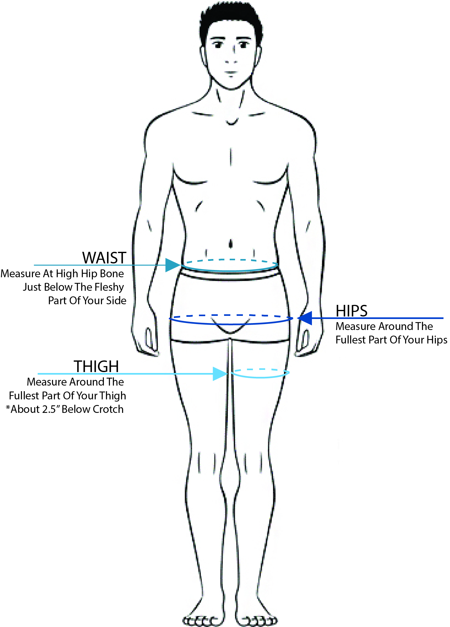 How to measure your Hosn – suit pants & jacket measurement guide