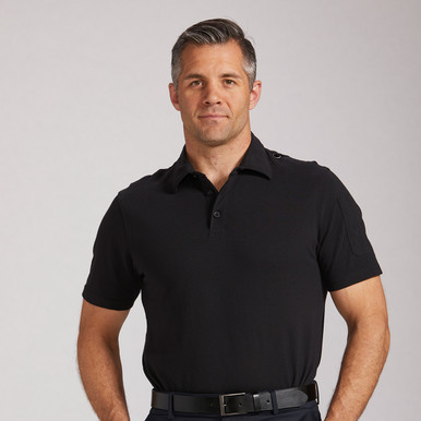 Jay-Polo-Shirt-Mens-Black-