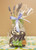 Dark Chocolate Covered Marshmallow Easter Bunny. Styles and designs will vary.