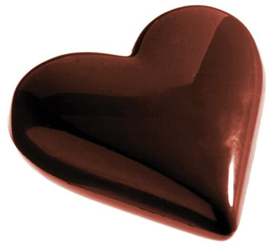 Solid Dark Chocolate Heart