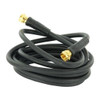 Channel Master 3101 3' FT RG59 Coaxial Cable Jumper with Gold F Type Connectors RG-59 CM-3101 TV Video Extension Audio Plug Hook Up, 75 Ohm, Part # CM3101