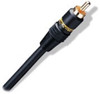 Monster Video Cable RCA 6.56 FT 2M Composite Gold Python Bonded Interconnect AV Interlink 2 Meter Cables with Molded Plug Connectors Double Shielded Digital Home Theater Original, Part # SV1R-2M