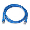 Steren 308-614BL 14' FT Blue CAT5e Patch Cable 24 AWG Copper UTP 350 MHz Molded Booted RJ45 Network Snagless 24 AWG Stranded Male to Male RJ-45 Enhanced Category 5e, Part # 308614-BL