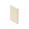 Steren 200-258AL Blank Almond Cover Wall Plate Single Gang Flush Mount Wall Cover Plate Almond Installation Box Cover, High Impact ABS Construction, 1 Pack, Part # 200258-AL