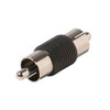 Eagle RCA Male Coupler Adapter Connector Video Audio Joiner A/V Connector Connect 2 RCA Female Cables Composite Video Adapter Jack Double In-Line Splice Signal Cable Joint Extender