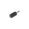 Steren 251-165 3.5mm Stereo Jack to 3.5mm Mono Plug Adapter Plug 3.5 mm Female to 3.5 mm Male Headphone Audio Jack Signal MP3 Plug Connector