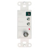 Channel Plus 2010 In-Wall Power Injector IR Interface Wall Plate Emitter Ports and RF Output Interface Module Power Jack for Remote Power