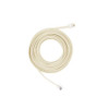 Eagle 25 FT Phone Cord RJ11 Almond 4 Conductor Modular 6P4C Line Plug