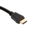 Steren 526-210BK 12' FT HDMI Cable 1.3 Approved 1080p Video Resolution Male to Male 28 AWG High Definition Multi-Media Interface Interconnect with Gold Connectors, Part # 526210-BK