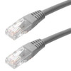 Steren 308-503GY 3 FT CAT5e Cable Gray Patch Cord UTP RJ45 350 MHz Ethernet Network 24 AWG Copper Stranded Male to Male RJ-45 Enhanced Category 5e High Speed Ethernet Data Computer Gaming Jumper, Part # 308503-GY