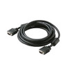 Steren 253-325BK 25' FT VGA SVGA Cable HD15 Male to Male Black Monitor 0.7 Inch 15 Pin with Ferrite VGA to VGA Data Transfer Interconnect Computer Cable, Part # 253325-BK