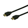Eagle 25' FT HDMI Cable Male to Male 1.4B Black Premium Gold 24 AWG 1440p + 1080p 3D Certified Cable Approved, High Definition Multi-Media Interface, Black