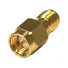 Eagle WF6025 SMA Male to SMA Female Coupling Barrel Gold Adapter Connector Gold Plated Contacts Commercial Grade Adapter Connector SMA Series Component Adapter