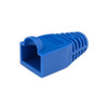 Eagle RJ45 Strain Relief Snagless Boot Blue Slide-On RJ-45 Boot Connector Covers, Round UTP Cable Snag-Less Boot Covers for Strain Relief and Plug Tab Protection, Sold as Singles, Part # AC080B