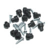 Channel Plus H001 Universal Grid Mount Kit 12 Pack Hole Inserts with Screws