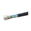 Eagle 1000' FT CAT6 Cable FTP Solid Copper Black Foil Shielding 23 AWG