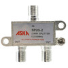 ASKA SP2G-2 2 Way Splitter All Port DC Power Passive 2 GHz 5-2250 Mhz