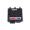 ASKA AB-4 Push Button Type A/B Coaxial Switch 90 dB Isolation 2 Input with PAD