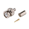 Eagle 10 Pack BNC Connector Male RG59 Coaxial Hex Crimp Male Connector 3 Piece Plug Commercial Grade RG-59 Coaxial Female Crimp Plug Connector Hex Crimp BNC Connector