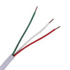 Eagle 18 AWG 3 Conductor Cable Solid Copper White Unshielded Round Rotor Cable